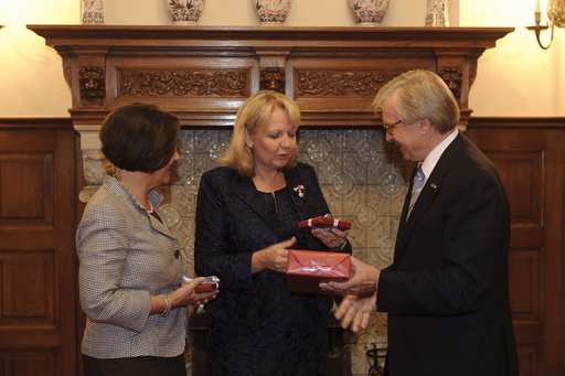 Ontvangst voorzitter van de Duitse Bondsraad, Hannelore Kraft 1