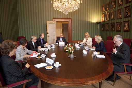 Ontvangst voorzitter van de Duitse Bondsraad, Hannelore Kraft 1