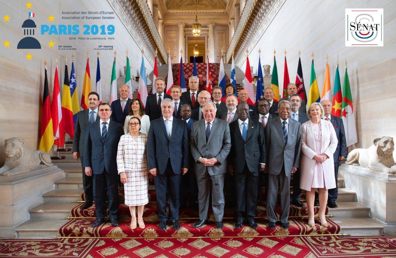 Voorzitters Europese Senaten komen samen in Parijs