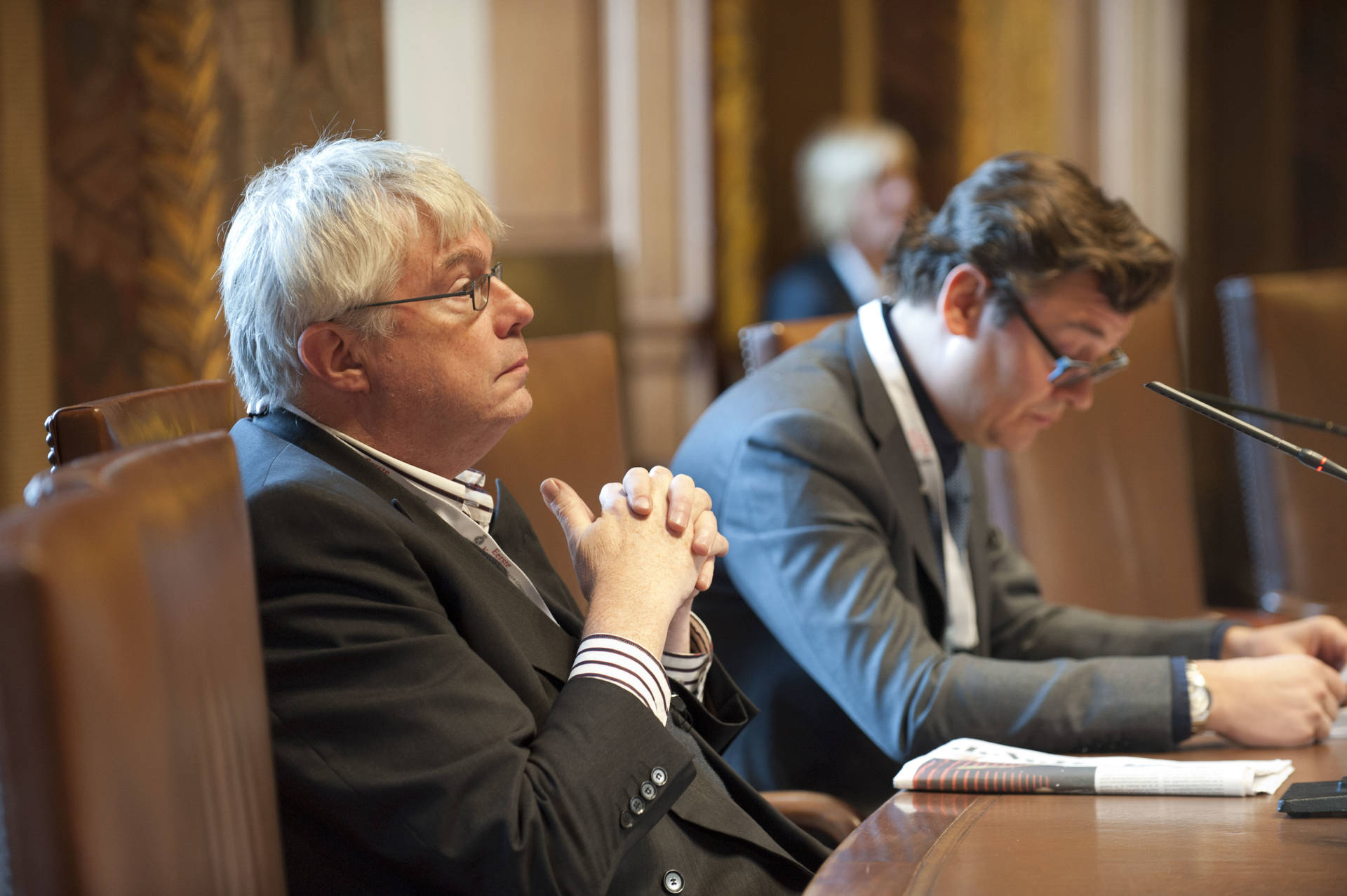 Bezoek Provincie Utrecht debat in plenaire zaal