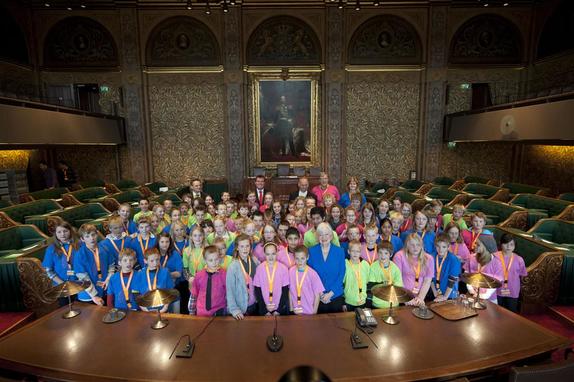 Debat plenaire zaal Eerste Kamer