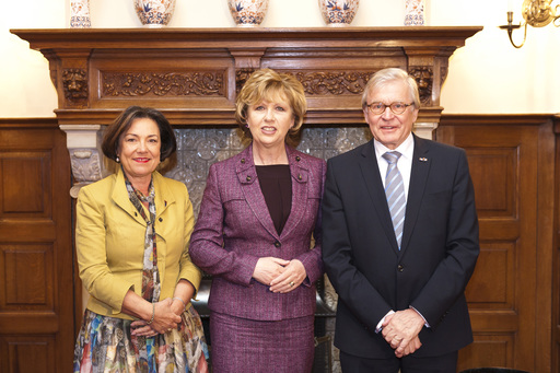 Bezoek president Ierland 1