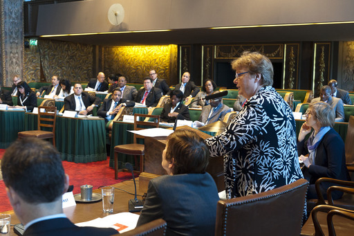 Overleg parlementaire delegaties uit Caribische Rijksdelen 1