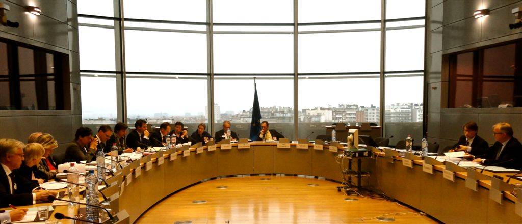 Kamerleden op werkbezoek in Brussel