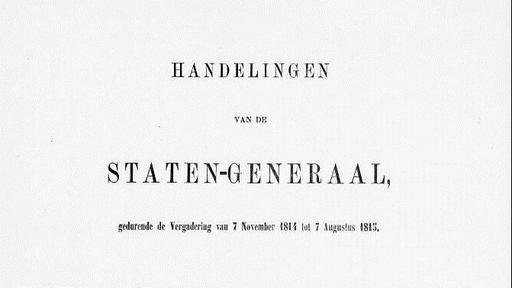 Handelingen van de Staten-Generaal