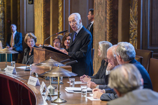 Ontvangst President Peres 1