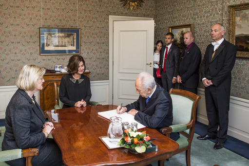 Ontvangst President Peres 5
