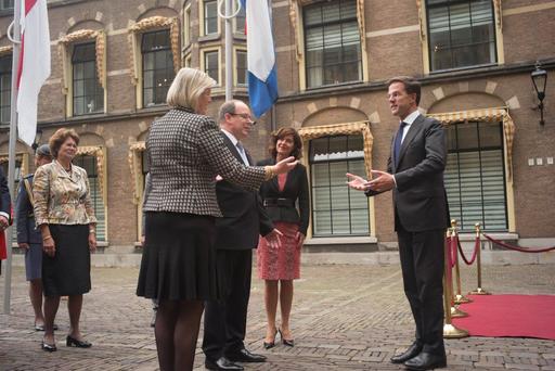 Bezoek Prins van Monaco 16