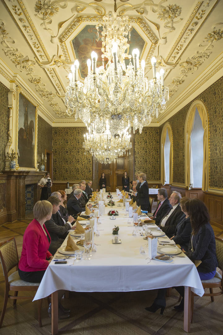 Lunch in de Tsjechische Senaat  