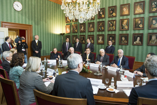Ontvangst President Abbas Palestijnse Gebieden 1