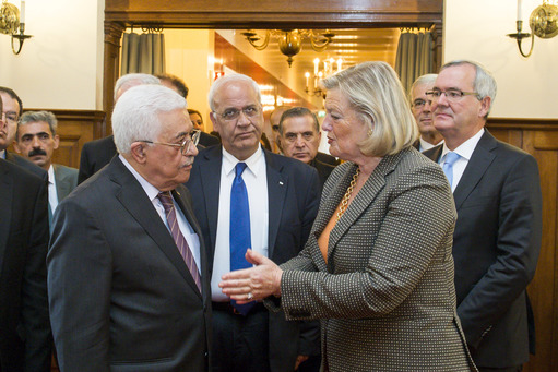 Ontvangst President Abbas Palestijnse Gebieden 3