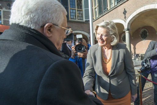 Ontvangst President Abbas Palestijnse Gebieden 4