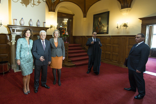 Ontvangst President Abbas Palestijnse Gebieden 5