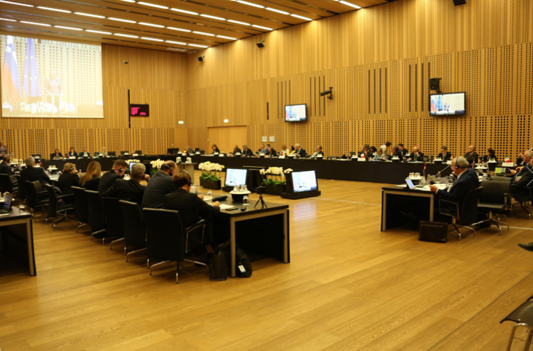 Plenaire zaal National Council