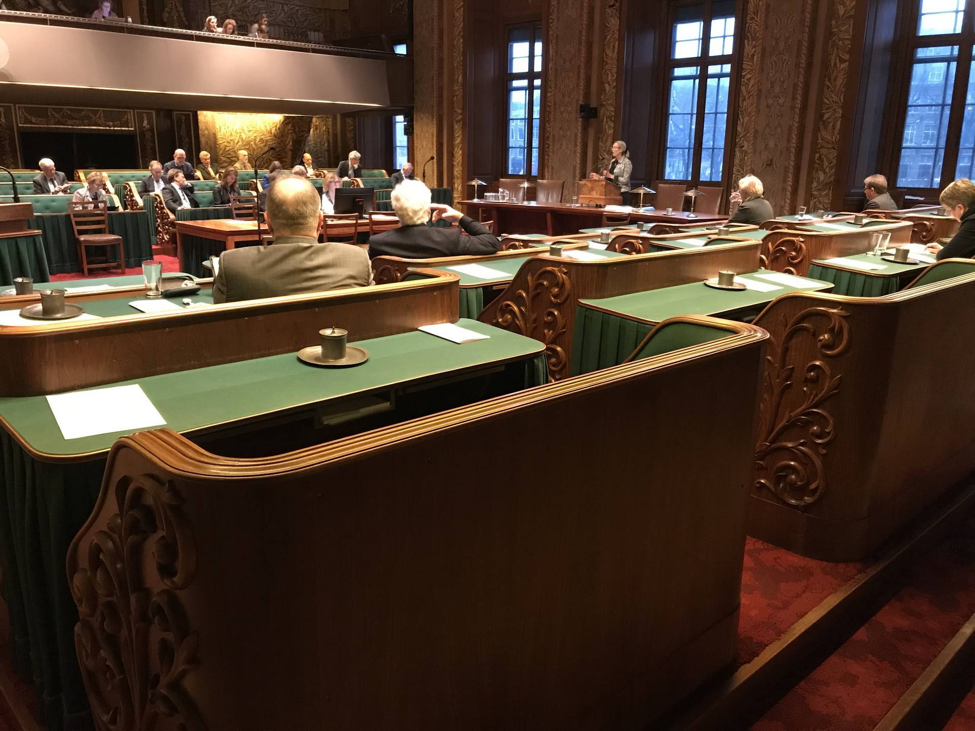 Eerste Kamer in debat met minister Kaag over UNIDO, 21 november 2017