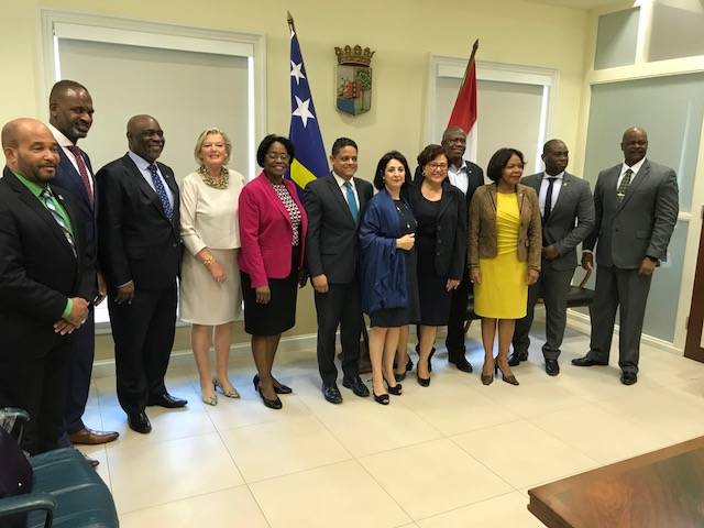 Kamervoorzitters bezoeken Curaçao, Aruba en Bonaire