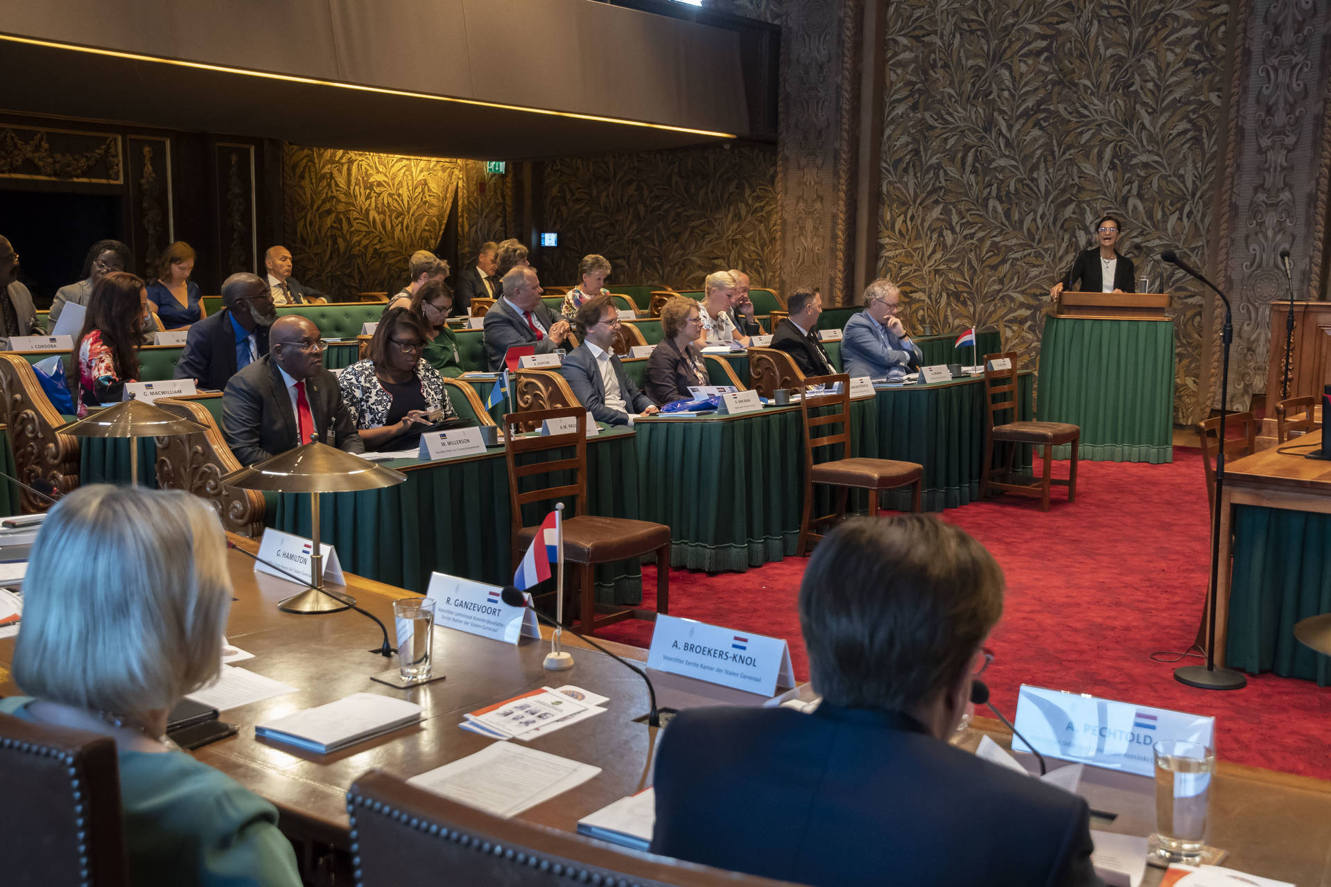 Interparlementair Koninkrijksoverleg in Den Haag - mei 2018