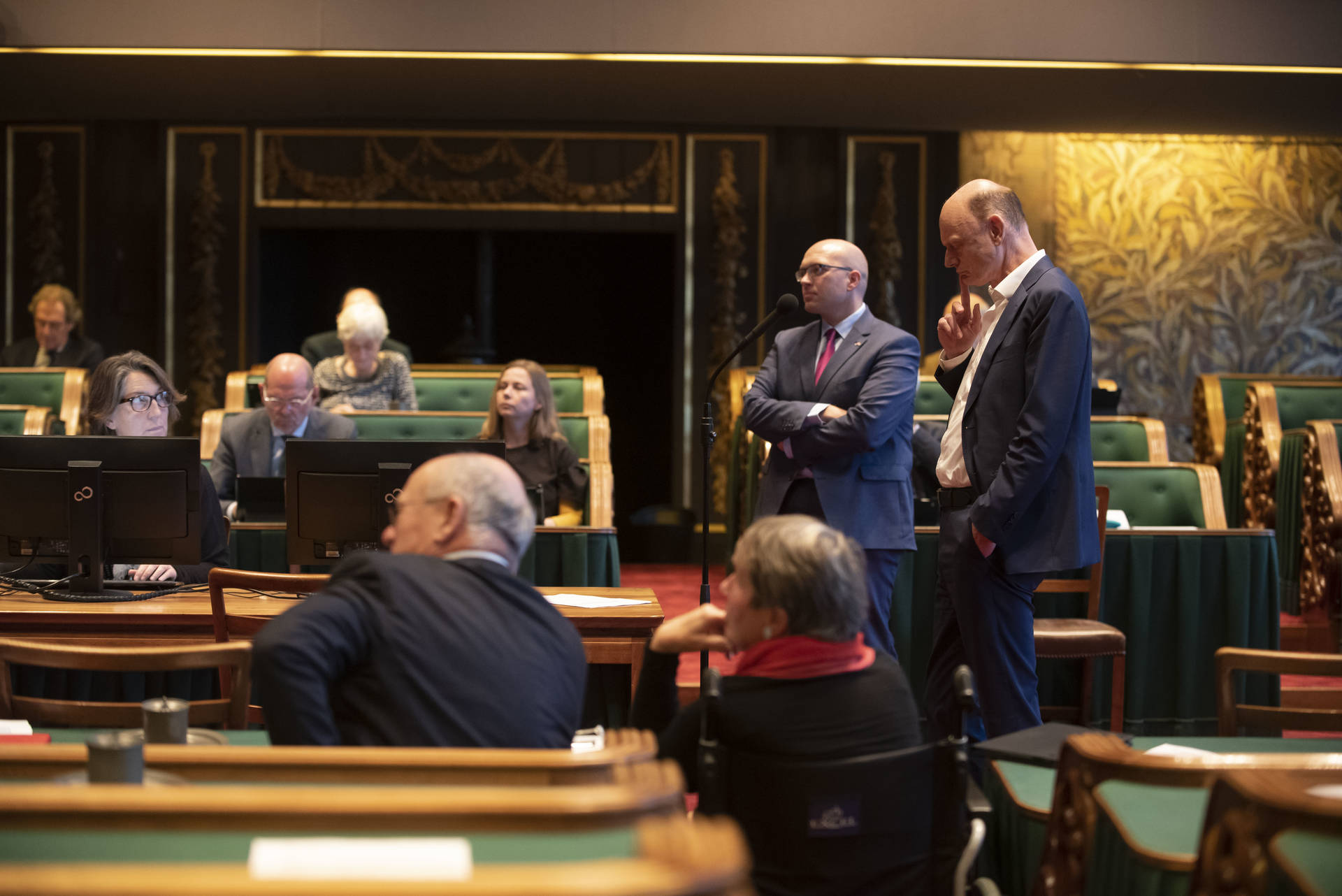 Senator Köhler (SP) en senator Van Hattem (PVV)