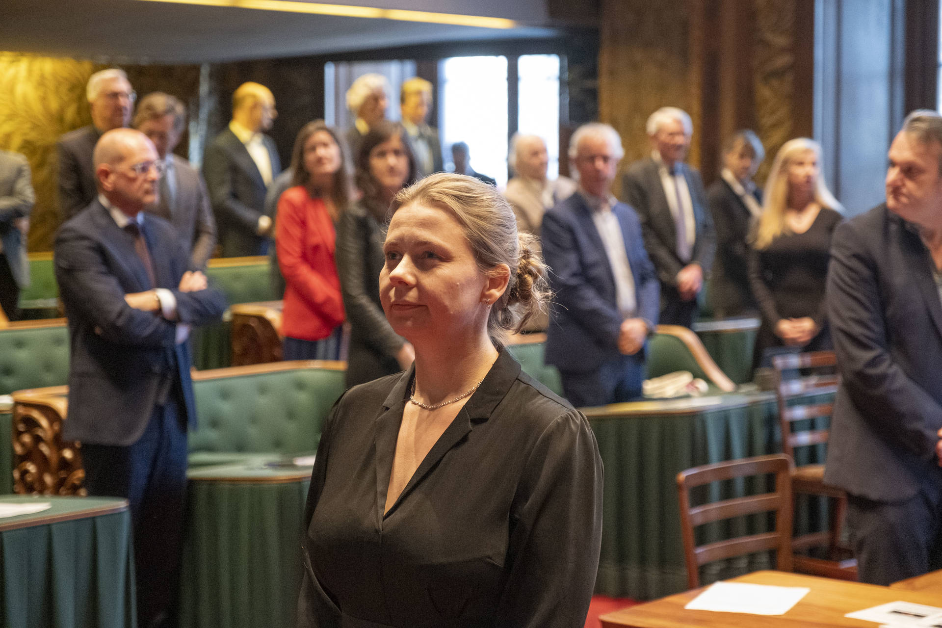 Vink (D66) beëdigd als lid van de Eerste Kamer