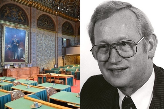 Oud-senator Andriessen (CDA) herdacht
