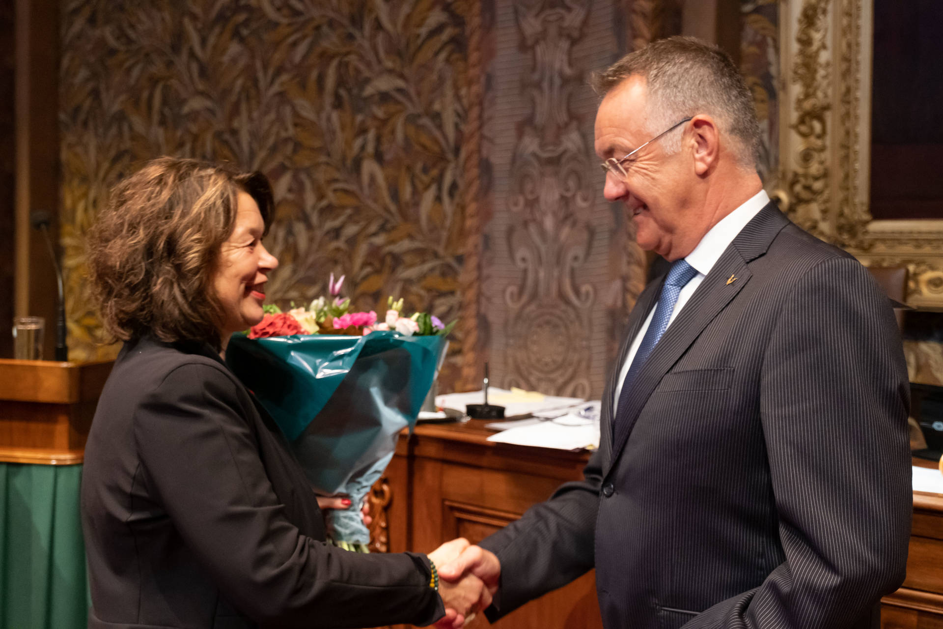 Felicitaties van Ondervoorzitter Nooren voor Beukering