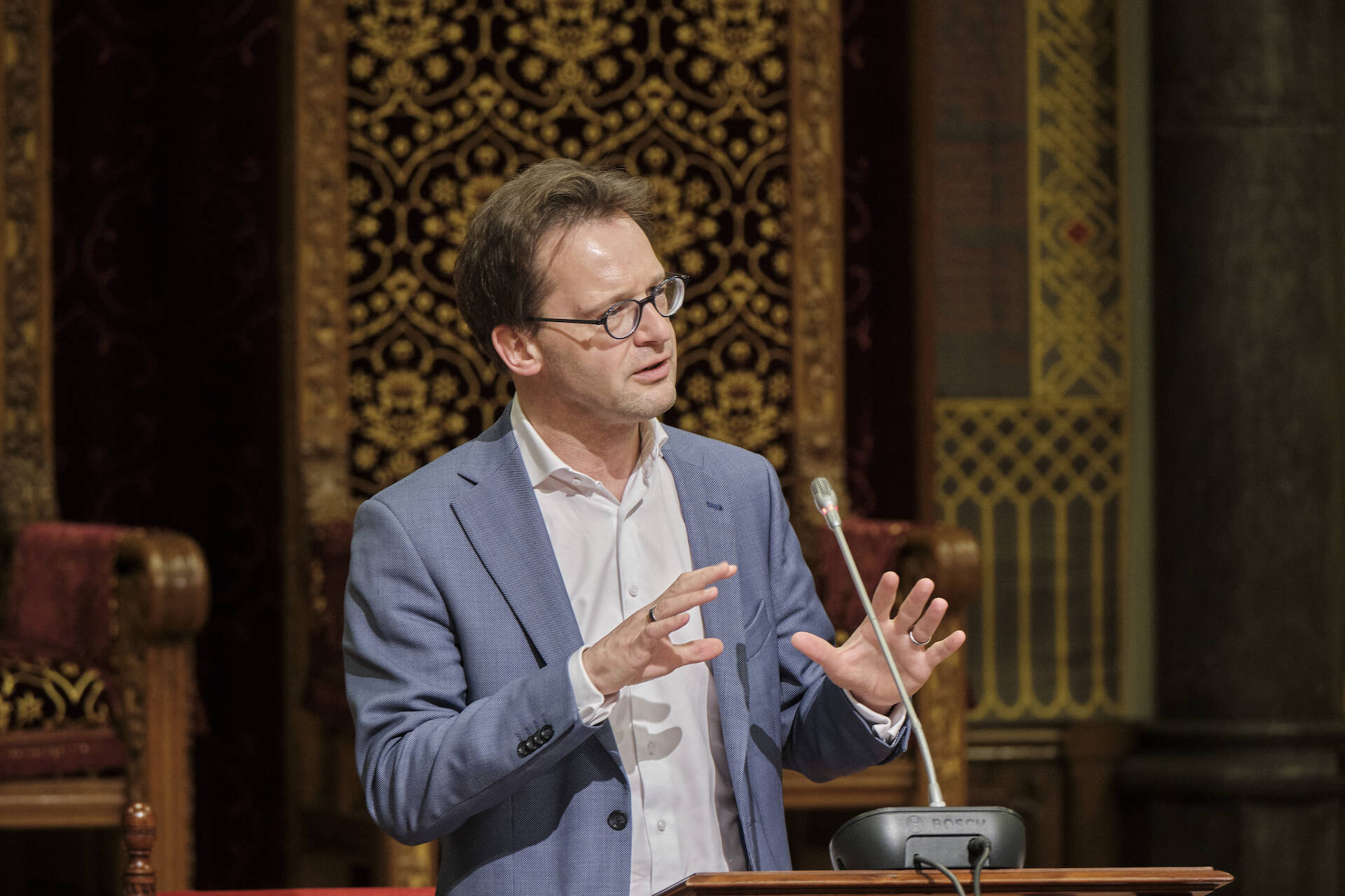 Initiatiefnemer Tweede Kamerlid Van Raak (SP)