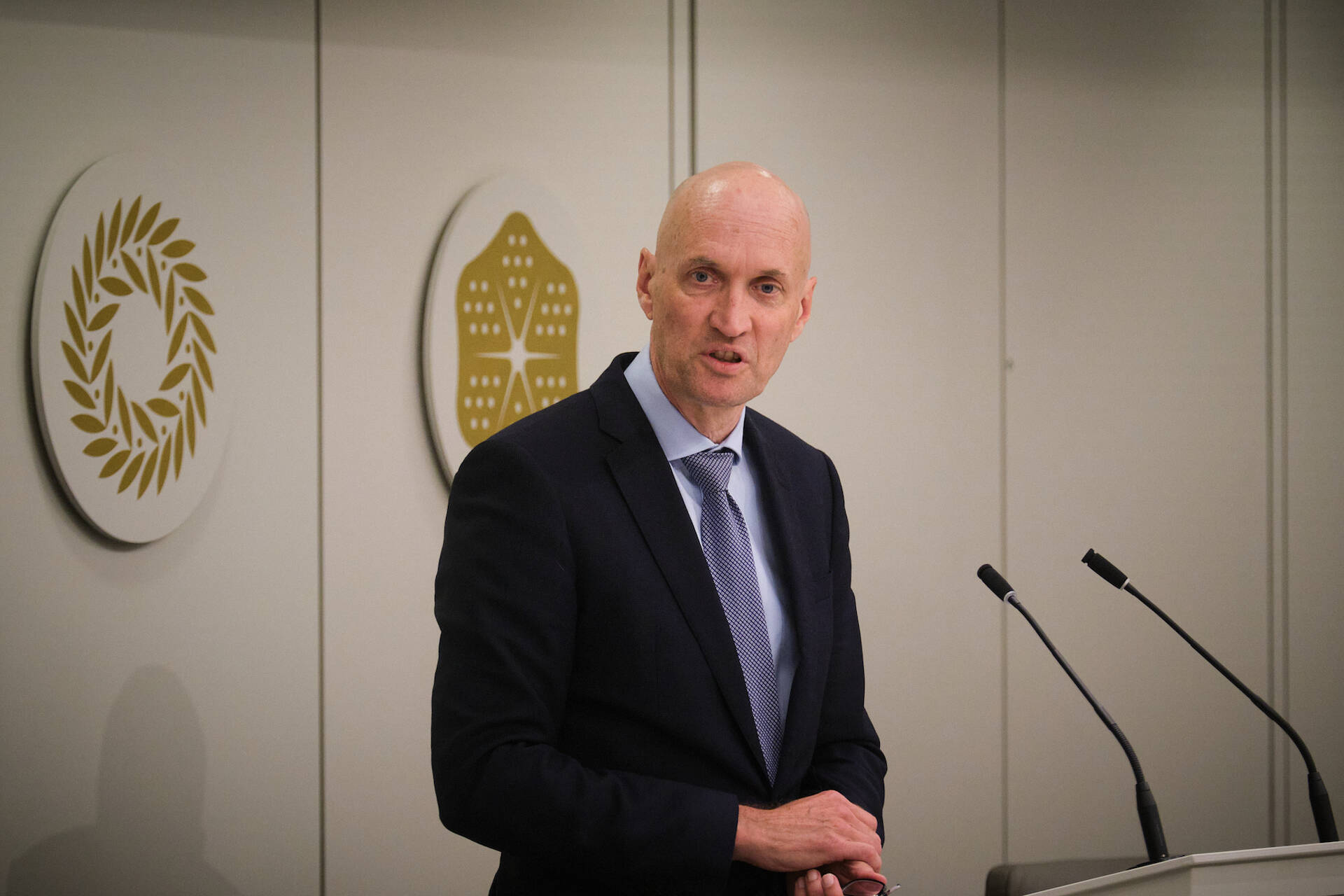 Minister Kuipers (VWS) tijdens het debat op 17 mei 2022