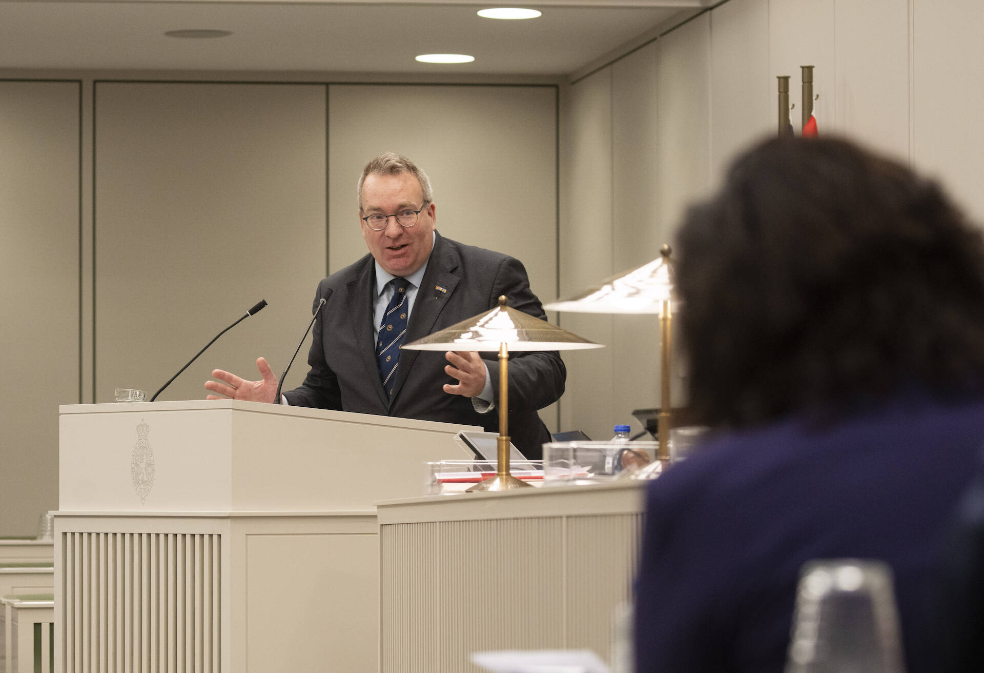 Senator Walenkamp (BBB) hield zijn maidenspeech