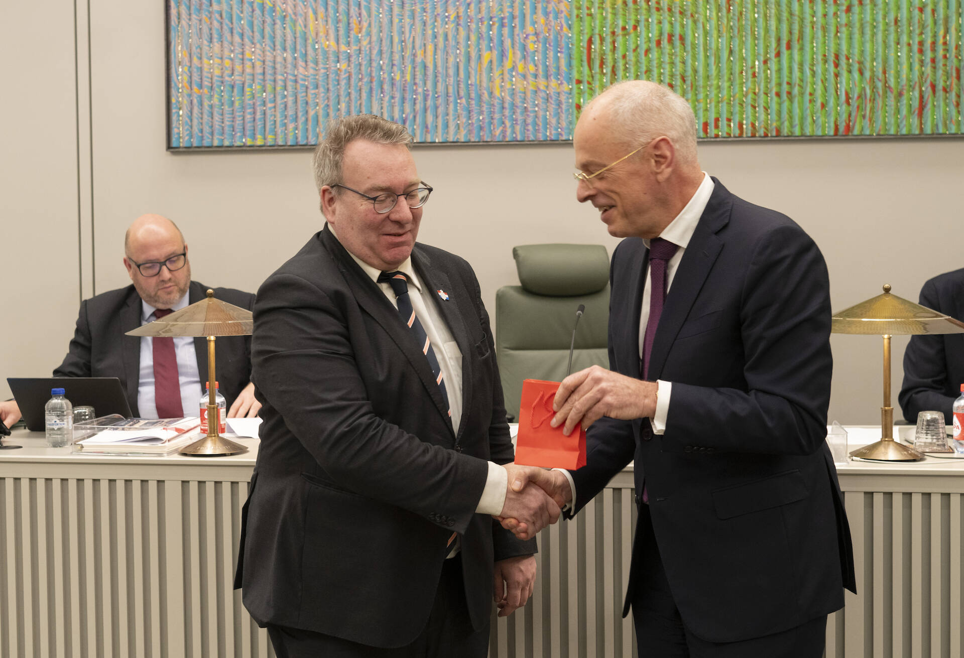 Op 6 februari heeft de Kamer ook afscheid genomen van Pim Walenkamp, voorganger van Lievense