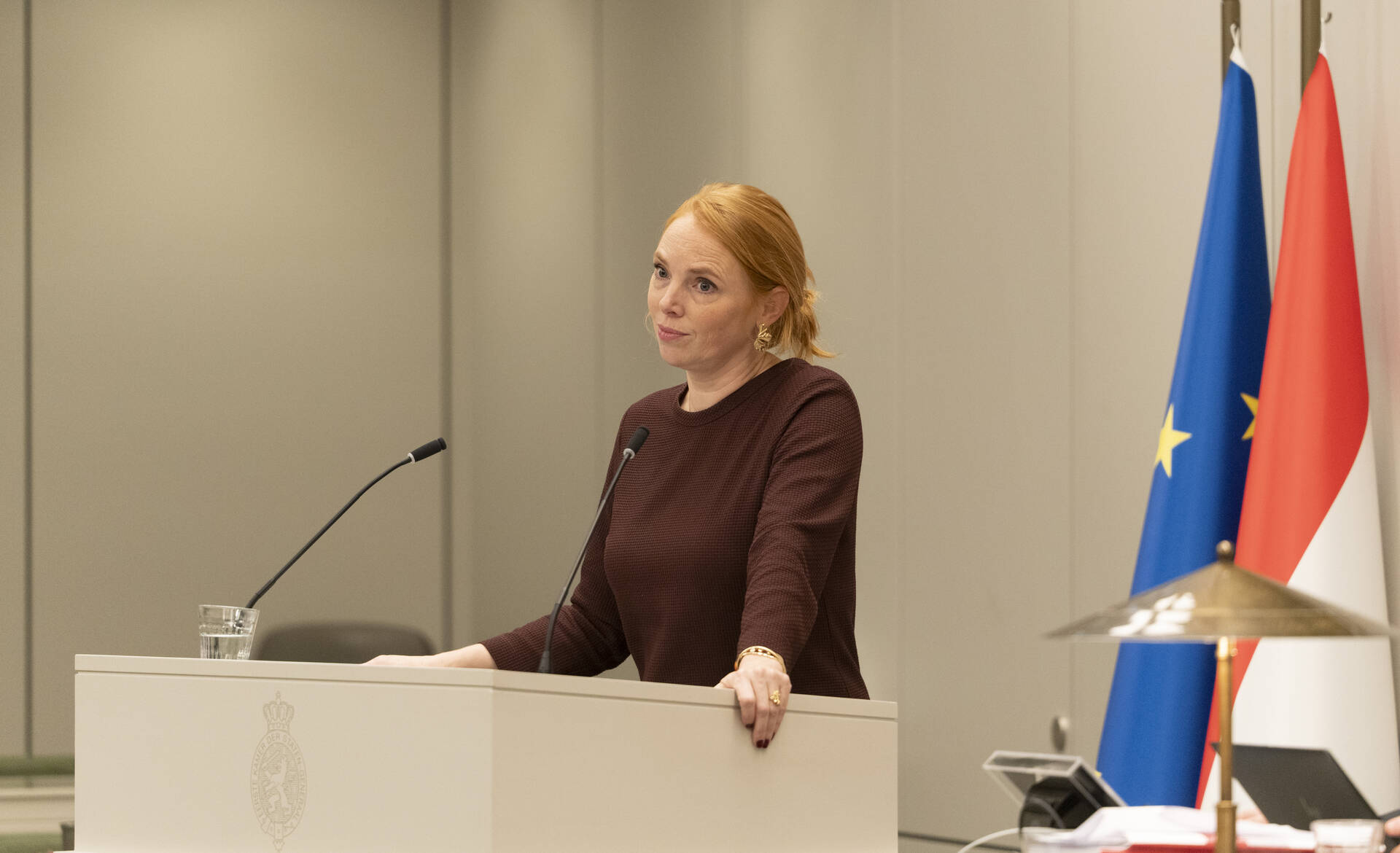 Willemijn Aerdts aan het woord tijdens het debat over de Wet gemeentelijke instrumenten warmtetransitie