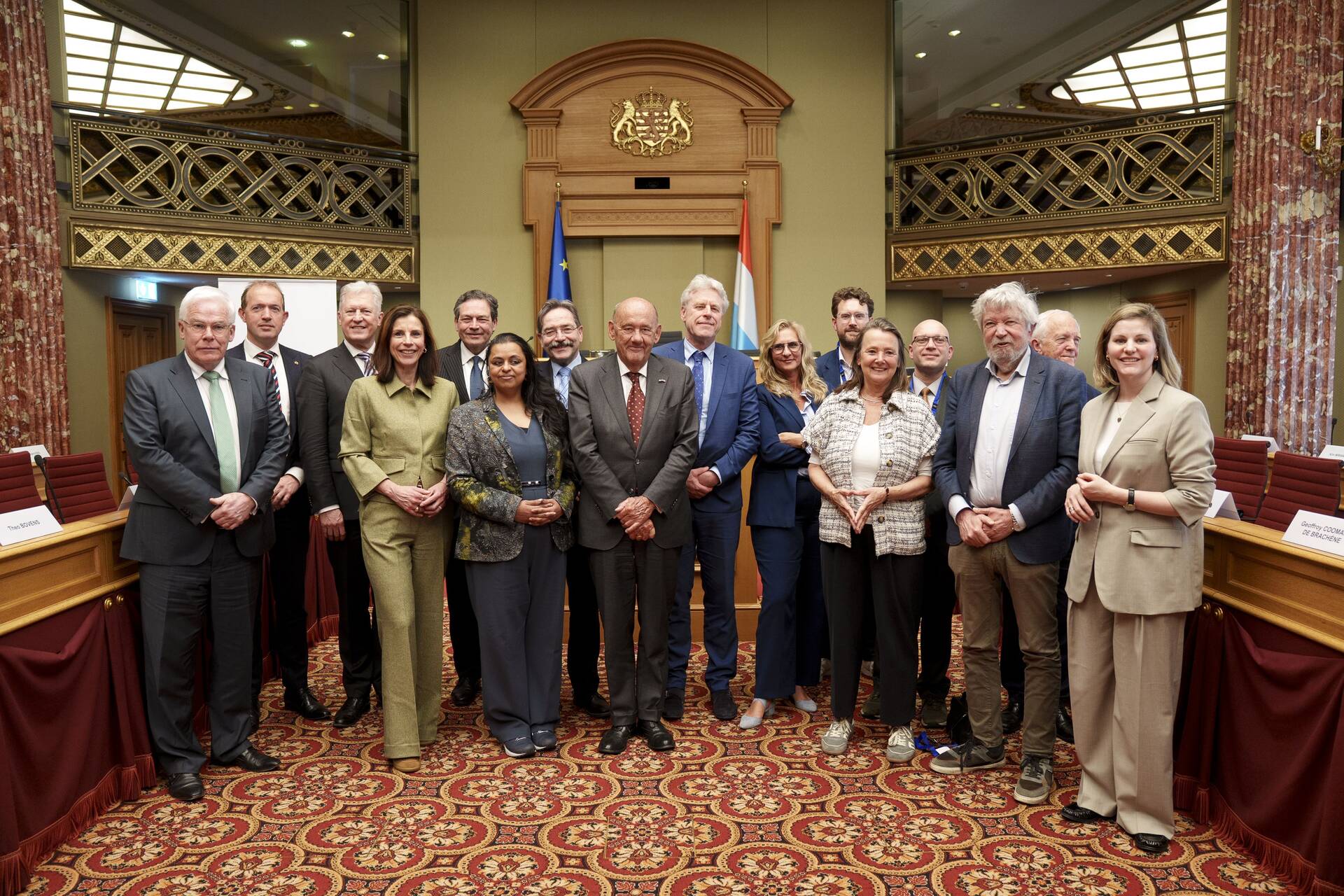 De Nederlandse delegatie