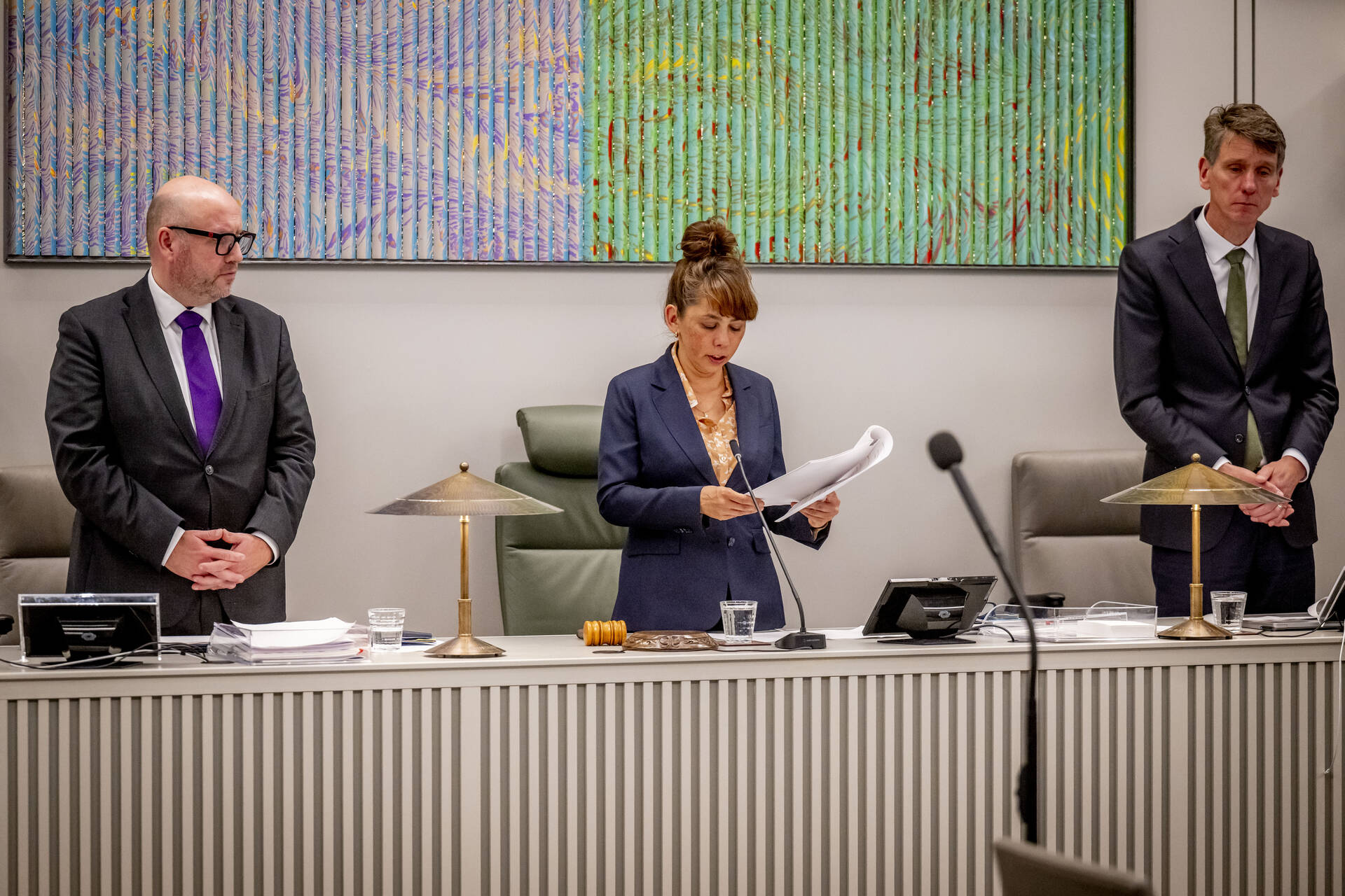 Eerste Kamervoorzitter Vos