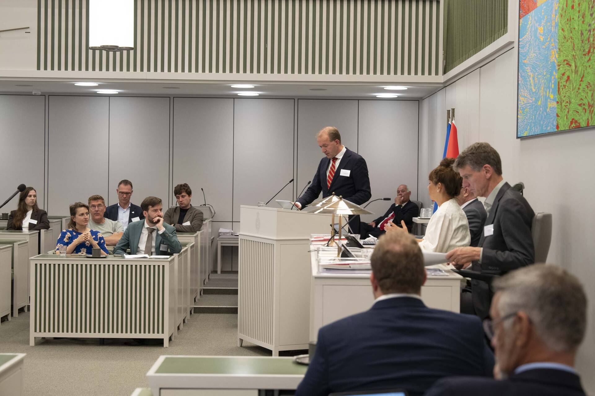 Hendrik-Jan Talsma (ChristenUnie) reageert op de bijdrage van een Statenlid