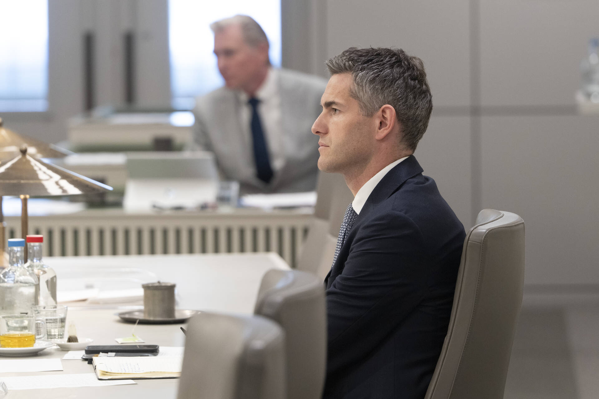 Minister Berendsen tijdens het debat op 29 september 2026