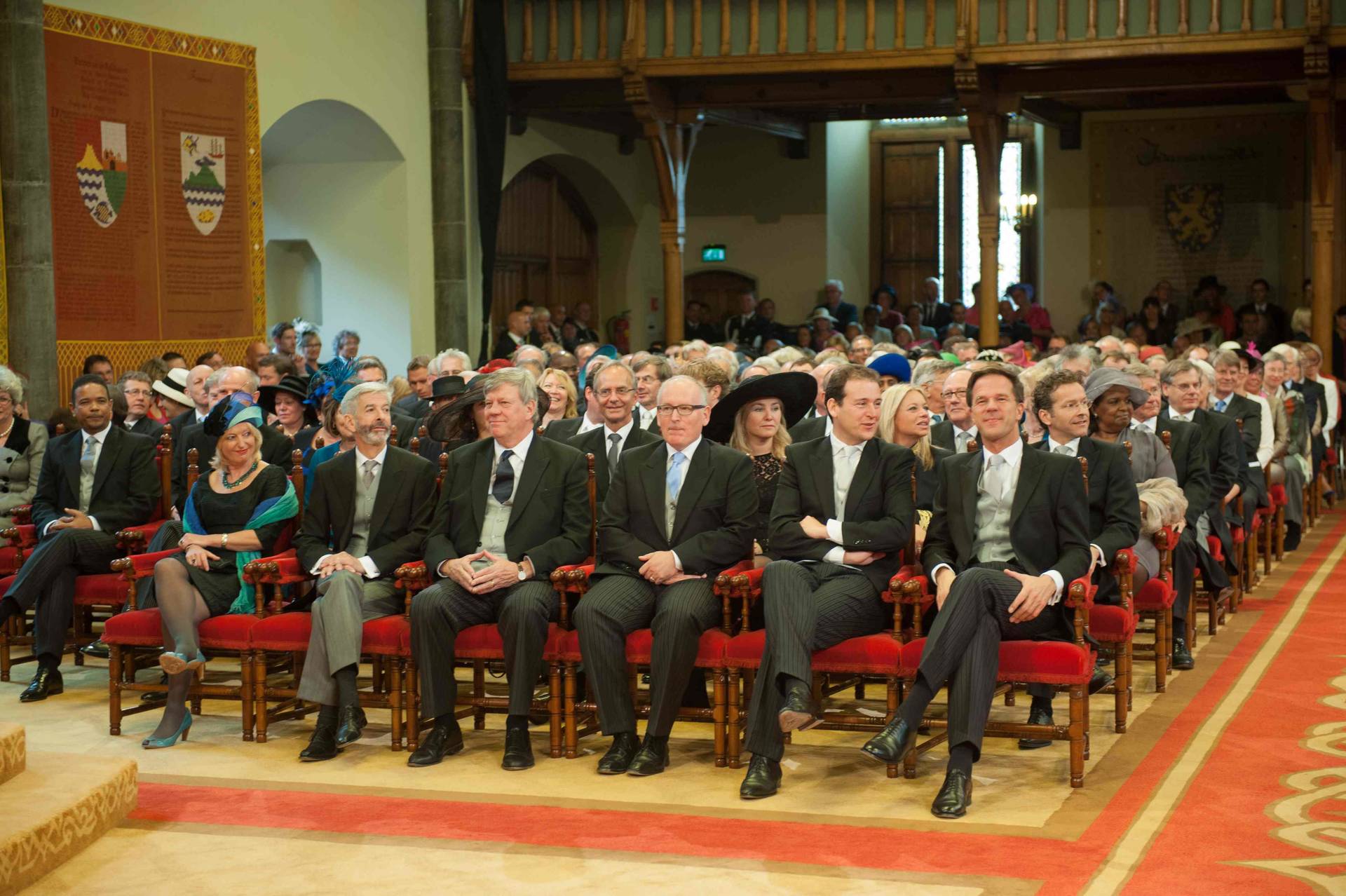 Leden Kabinet in Ridderzaal