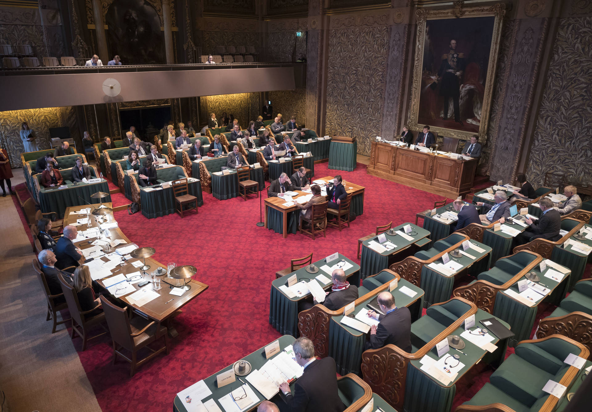 Beneluxparlement in vergadering bijeen 23 en 24 maart 2018