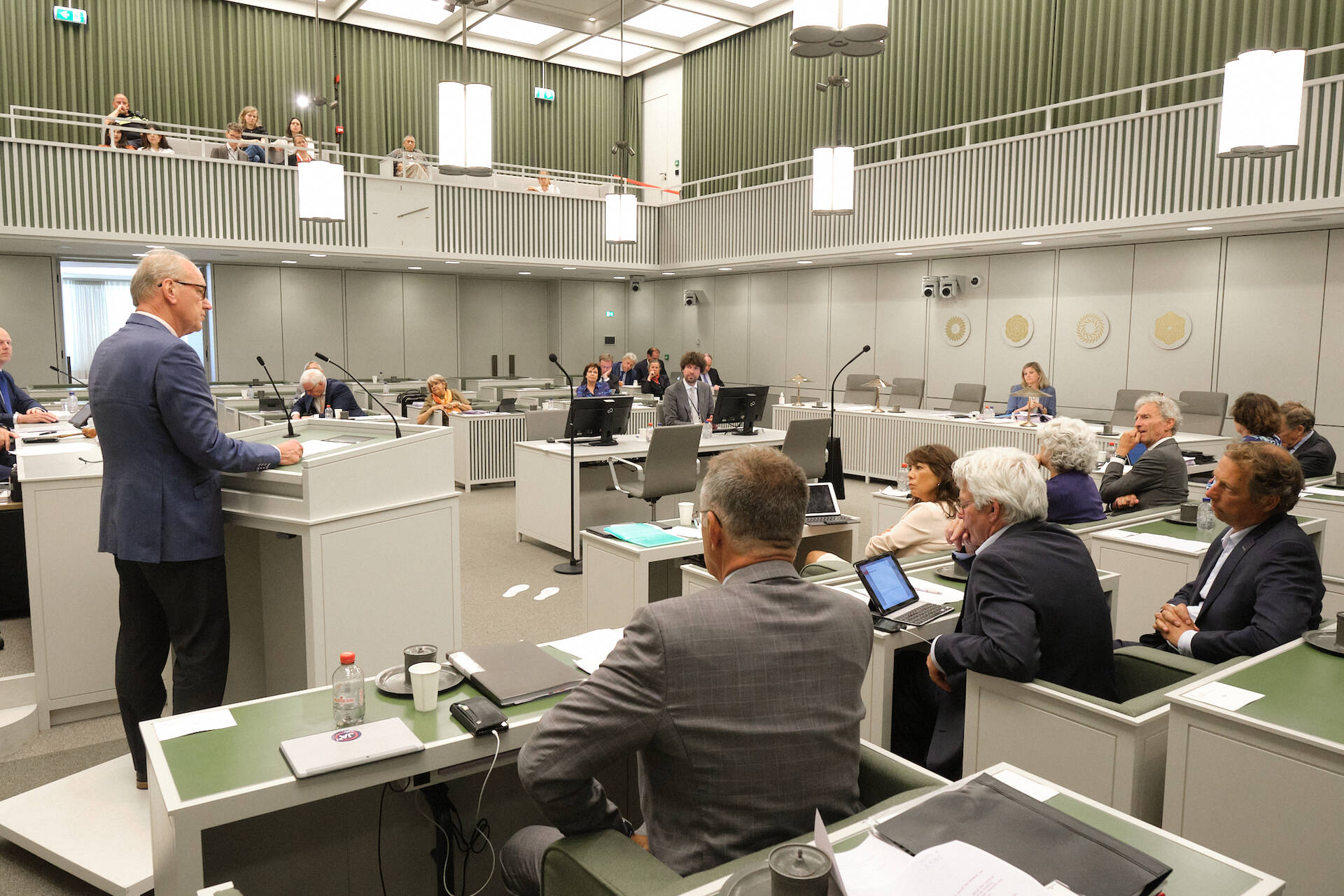 De Eerste Kamer tijdens het debat op 11 juli 2022