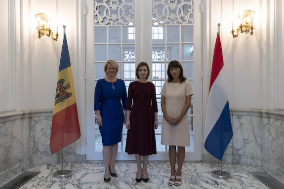 President Moldavië bezoekt Staten-Generaal