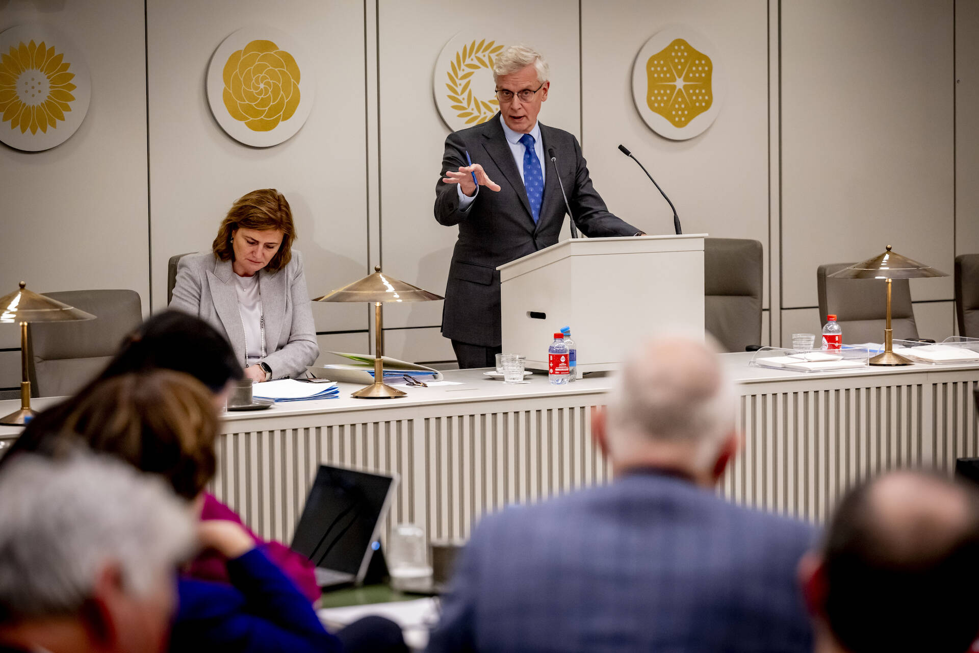 Staatssecretaris Van Rij aan het woord tijdens het debat op 16 april 2024