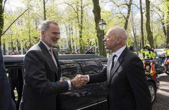 Staten-Generaal ontvangen Koning Felipe van Spanje 