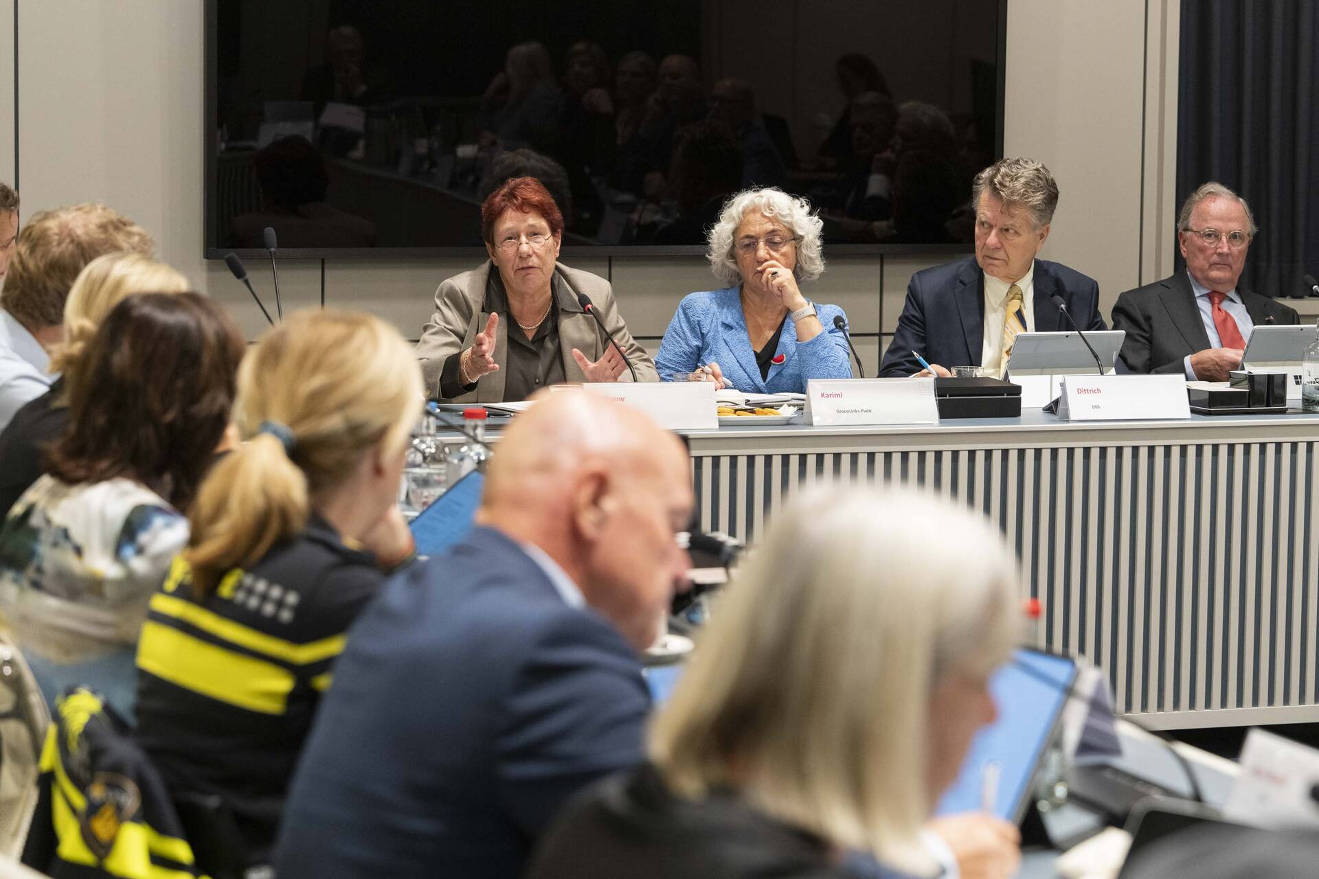 Senatoren vroegen onder andere naar wat wel nodig was om de asielketen te verbeteren