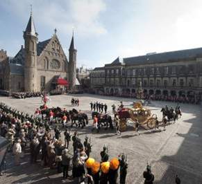 Het Binnenhof tijdens Prinsjesdag
