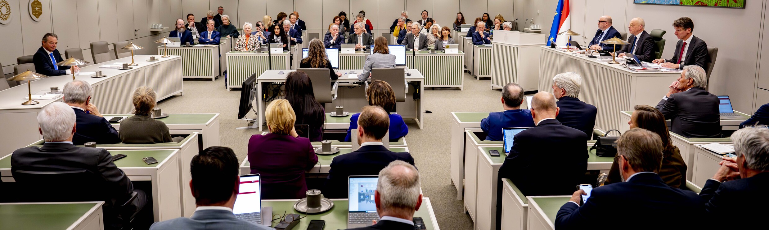 Plenaire zaal tijdelijke huisvesting
